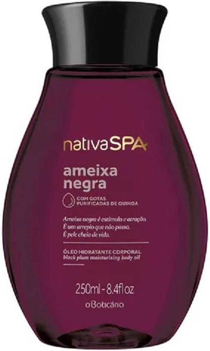 OBoticário NativaSPA Bodyolie van Zwarte Pruimen extract 200ml