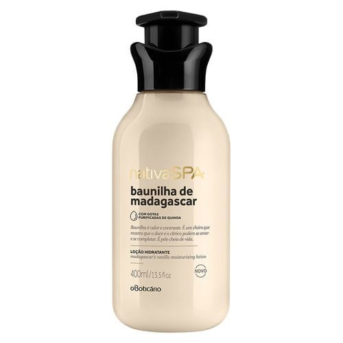 Nativa SPA Madagascar Vanilla Body Moisturizing Lotion