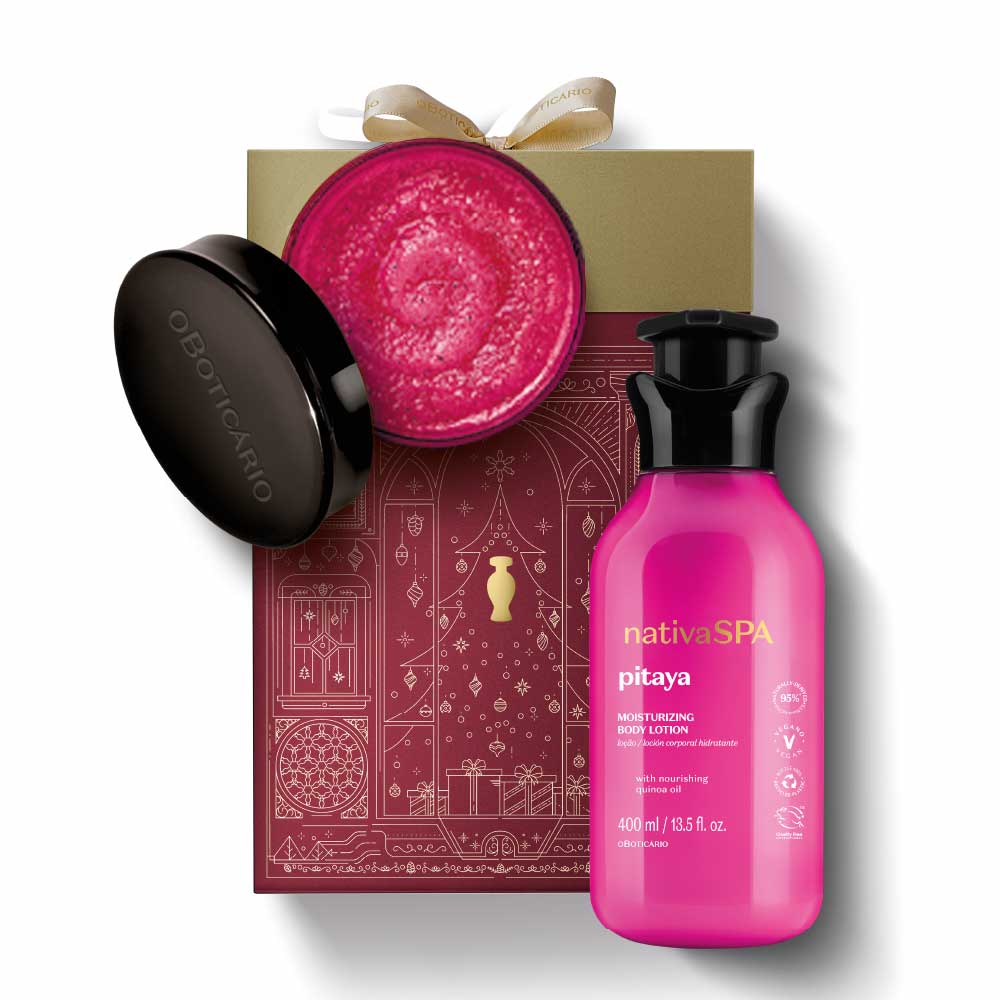 Nativa SPA Pitaya Body Care Duo – Body Scrub + Body Lotion