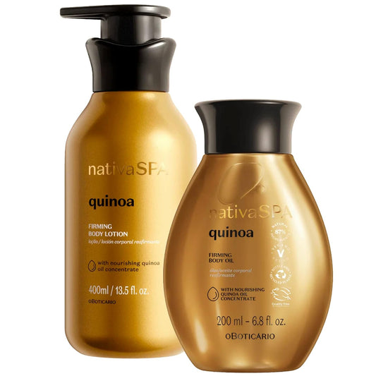 Nativa SPA Quinoa Body Care Set – Oil & Lotion