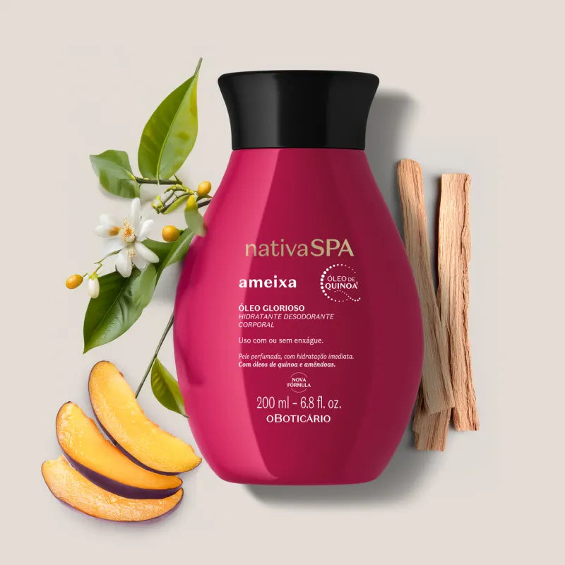 Nativa SPA Plum Glorious Body Moisturizing and Deodorizing Oil 200ml