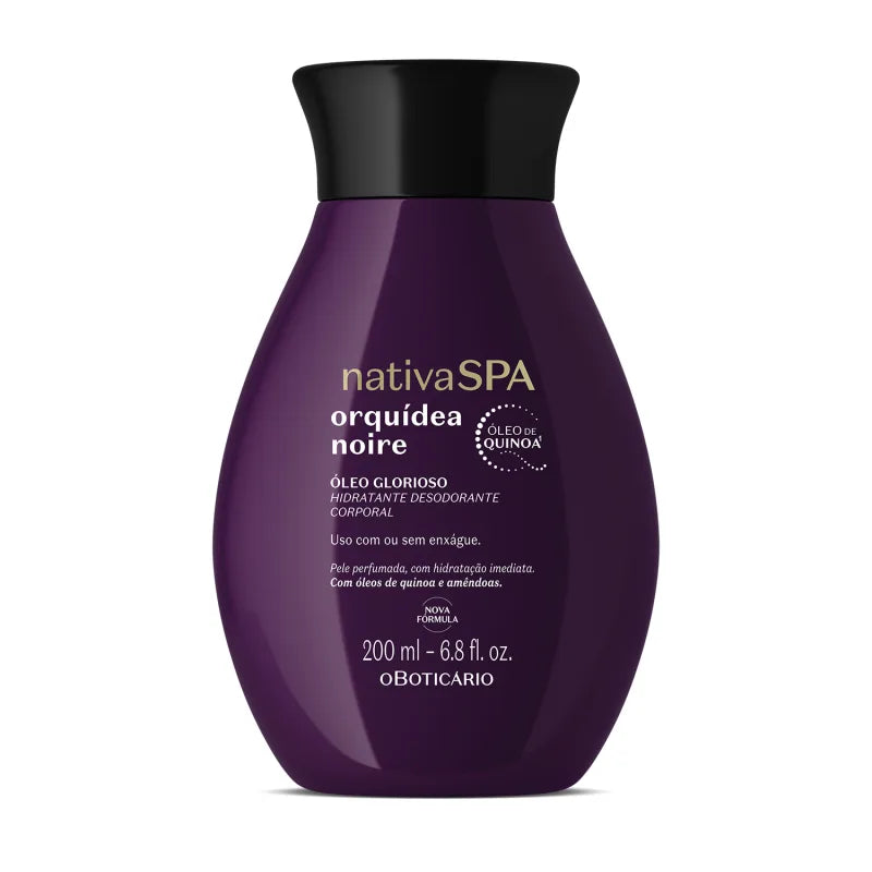 Nativa SPA Orchid Noire Glorious Body Moisturizing and Deodorizing Oil 200ml