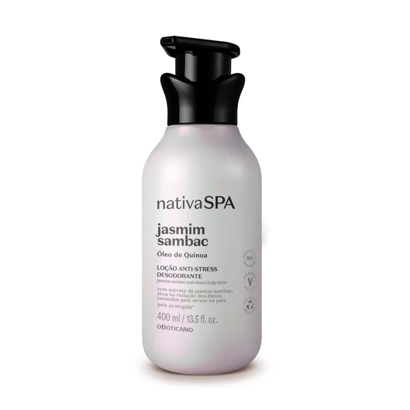 Nativa SPA Jasmine Sambac Anti-Stress Moisturizing Body Lotion 400ml