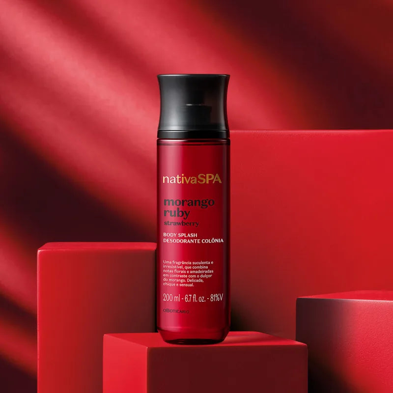 Nativa SPA Ruby Strawberry Body Splash Cologne 200ml
