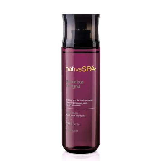 Nativa SPA Black Plum Body Splash Cologne 200ml