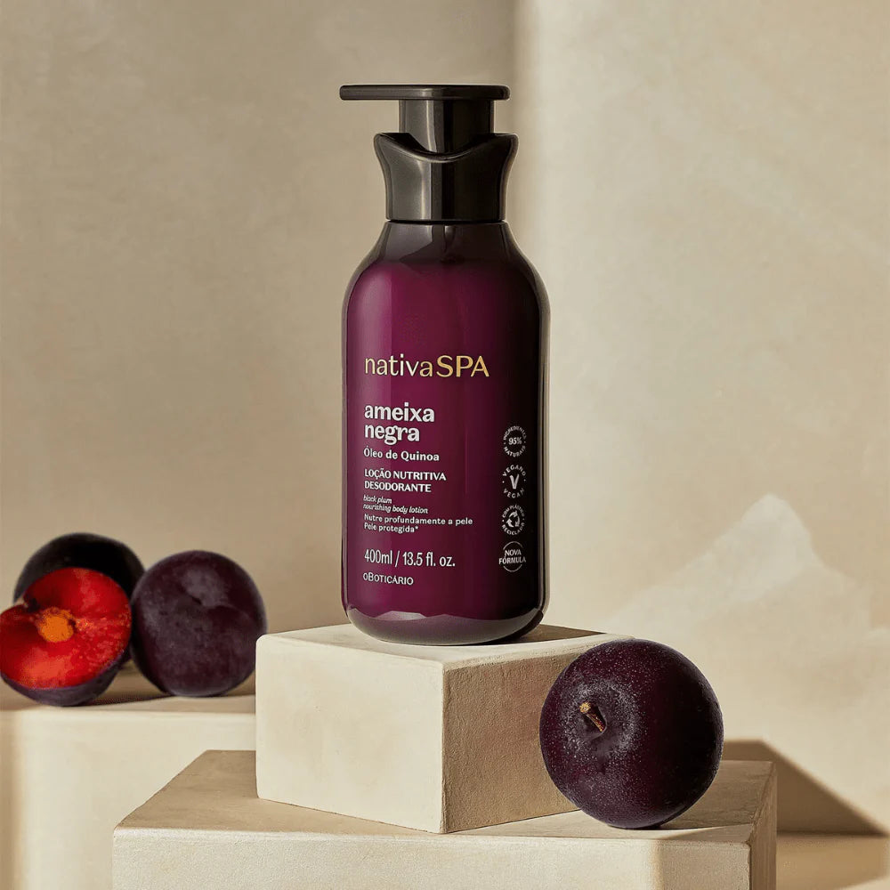 Nativa SPA Black Plum Gift Set – Body Lotion & Body Oil