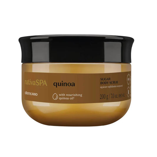 Quinoa Sugar Body Scrub (Nativa SPA) – OBoticário – Vegan